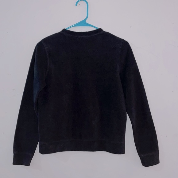Ladies BANANA REPUBLIC Black Polyester Fleece | Size XS - Picture 4 of 4